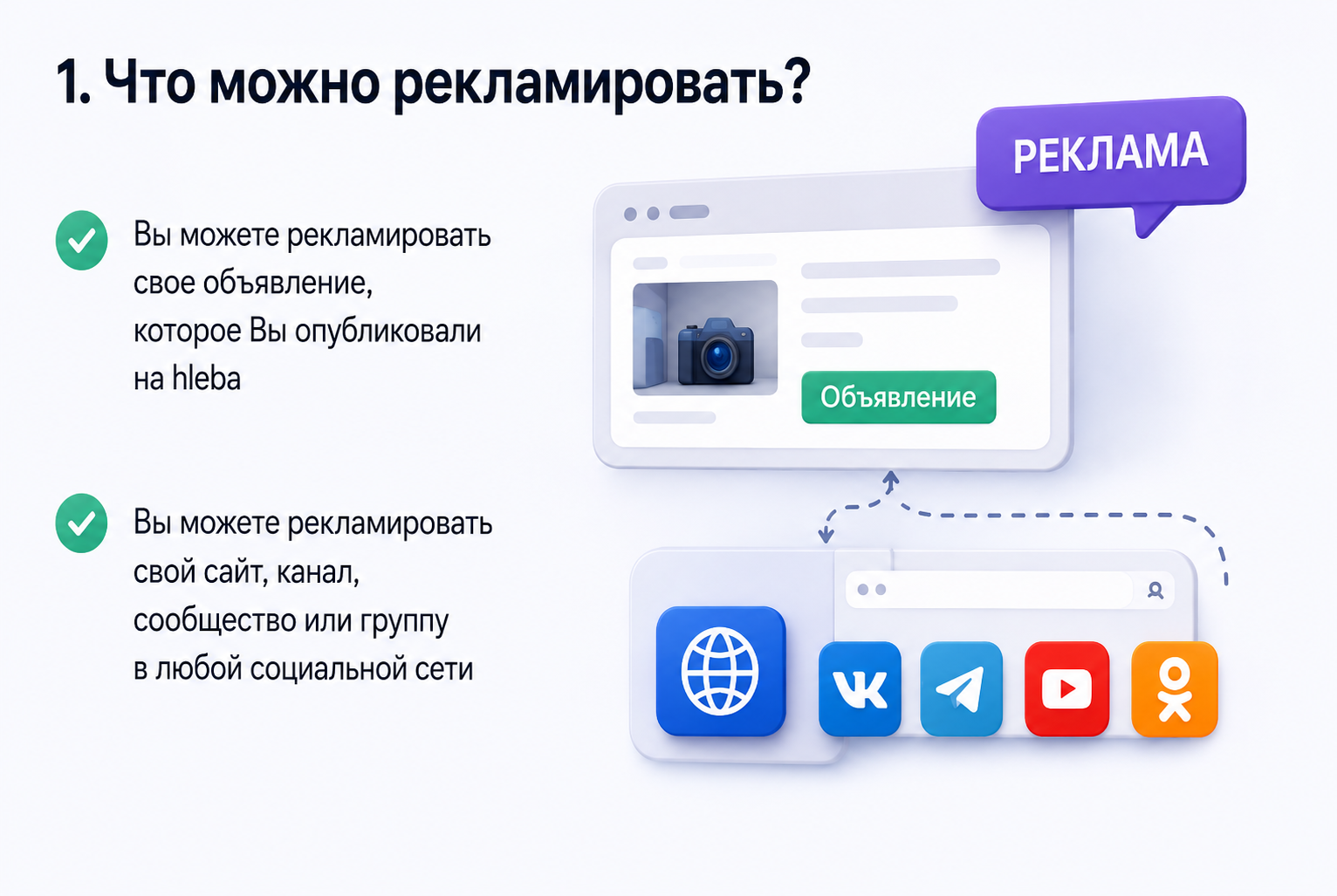 Что можно рекламировать?