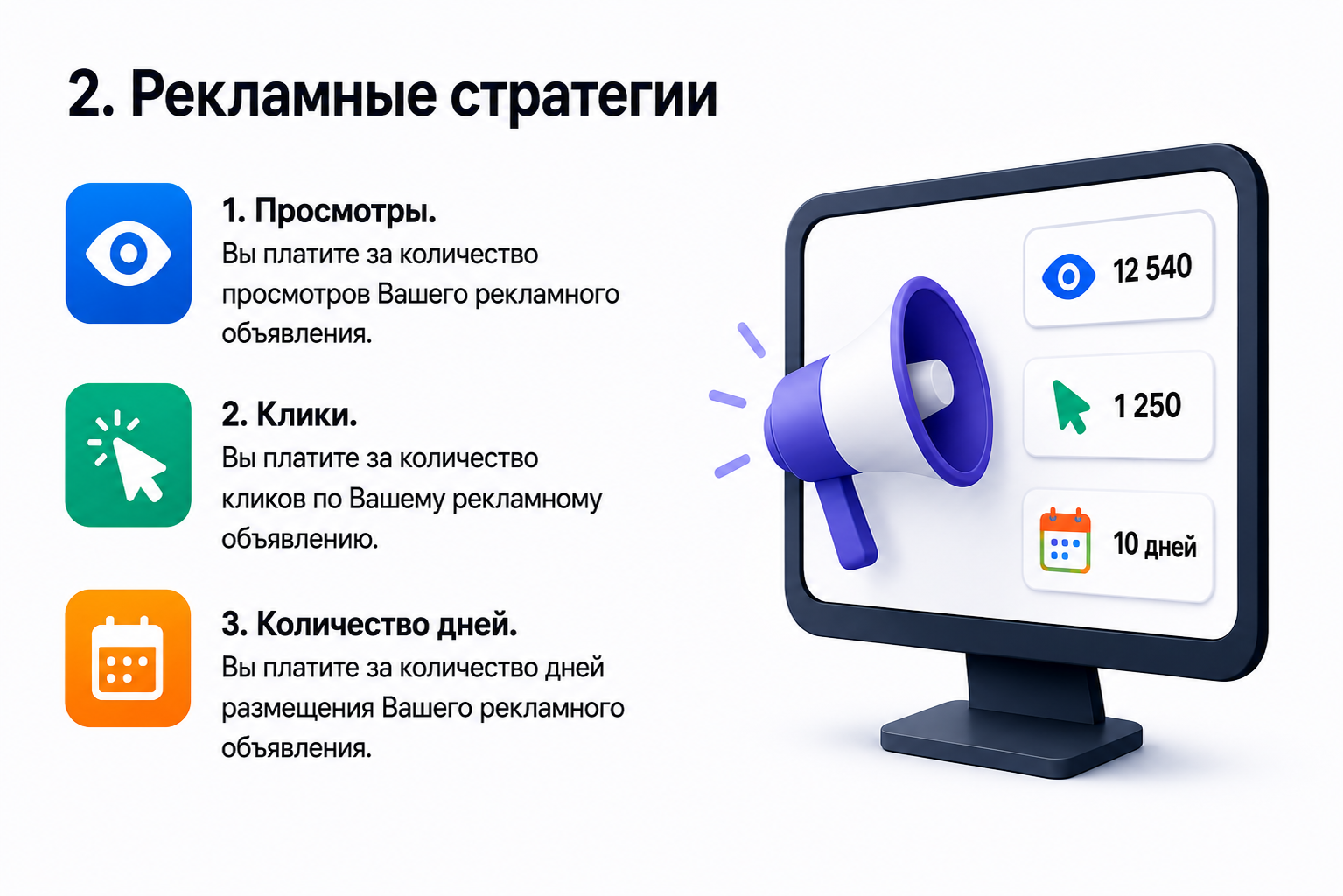 Рекламные стратегии